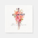 Search for he is risen napkins Watercolor