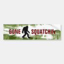 Search for sasquatch bumper stickers Gone