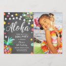 Search for hawaii birthday invitations Tropical