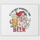 Search for beer wrapping paper Merry christmas