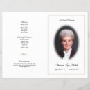 Search for obituary flyers Order of service