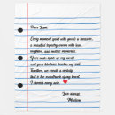 Search for love letter blankets Script