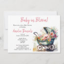 Search for baby carriage invitations Flowers