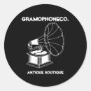 Search for vinyl record stickers Gramophone