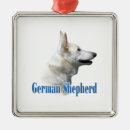 Search for white german shepherd ornaments Gsd