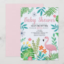 Search for flamingo baby shower invitations Jungle