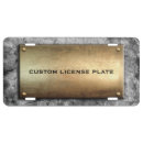 Search for bronze license plates Modern