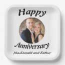 Search for happy anniversary plates Elegant