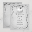 Search for white pumpkin wedding invitations Fairytale