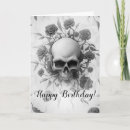 Search for skull birthday cards Death