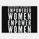 Search for womens rights outdoor signs Girl power