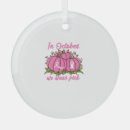 Search for cancer awareness ornaments Santa claus