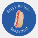 Search for hotdog stickers Sausage