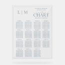 Search for dusty blue wedding seating charts Typography