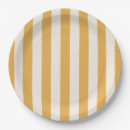 Search for mustard paper plates Stripes