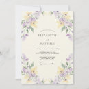 Search for lemon lavender invitations Yellow