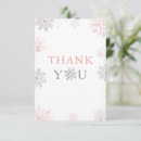 Search for 1st birthday thank you cards Winter onederland