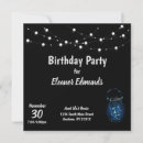Search for fireflies birthday invitations Firefly