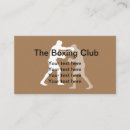 Search for boxing gym business cards Club