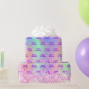 Search for holographic wrapping paper Glitter