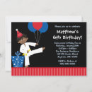 Search for taekwondo birthday invitations Party
