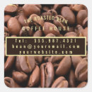 Search for coffee bean stickers Brown