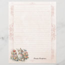 Search for rose stationery paper Vintage