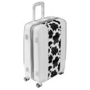 Search for cow luggage Black and white