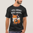 Search for japanese characters tshirts Happy