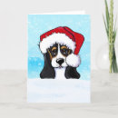 Search for basset hound christmas cards Dog
