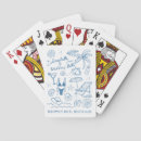 Search for wedding favor playing cards Beach