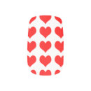 Search for red heart nail art Pattern