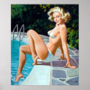 Search for vintage swimming pool posters Retro