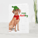 Search for vizsla christmas cards Dogs