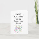 Search for funny boss holiday cards Favorite