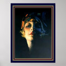 Search for 1920s flapper girl posters Deco