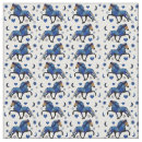 Search for blue horse fabric Equine