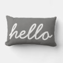 Search for charcoal gray and white pillows Modern