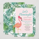 Search for flamingo and pineapple invitations Watercolor