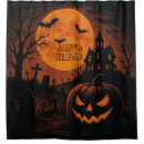 Search for scary halloween shower curtains Pumpkin