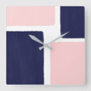 Search for navy blue clocks Modern