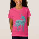 Search for glitter unicorn tshirts Girly
