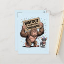 Search for bigfoot postcards Dog