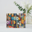 Search for abstract art postcards Colorful