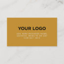 Search for yellow business cards Boho