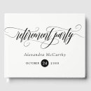 Search for retirement guest books Elegant