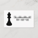 Search for chess business cards King