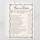 Search for over under bridal shower games For her