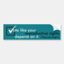 Search for reproductive rights bumper stickers Vote