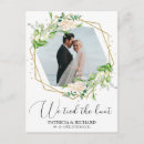 Search for elopement announcement postcards Elegant